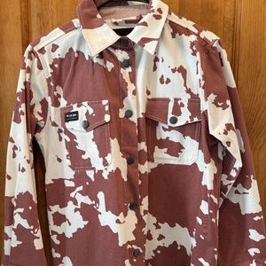 Wildfang Cow Print The Essential Shacket